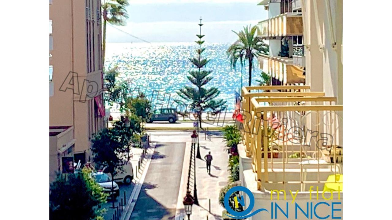 Aparthotel Riviera - Hyper Centre Ville - Studio Superieur Ac Avec Balcon Et Apercu Mer - Balcon Massenet 1 ニース エクステリア 写真