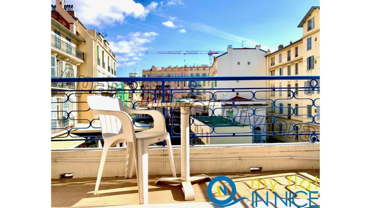 Aparthotel Riviera - Hyper Centre Ville - Studio Superieur Ac Avec Balcon Et Apercu Mer - Balcon Massenet 1 ニース エクステリア 写真