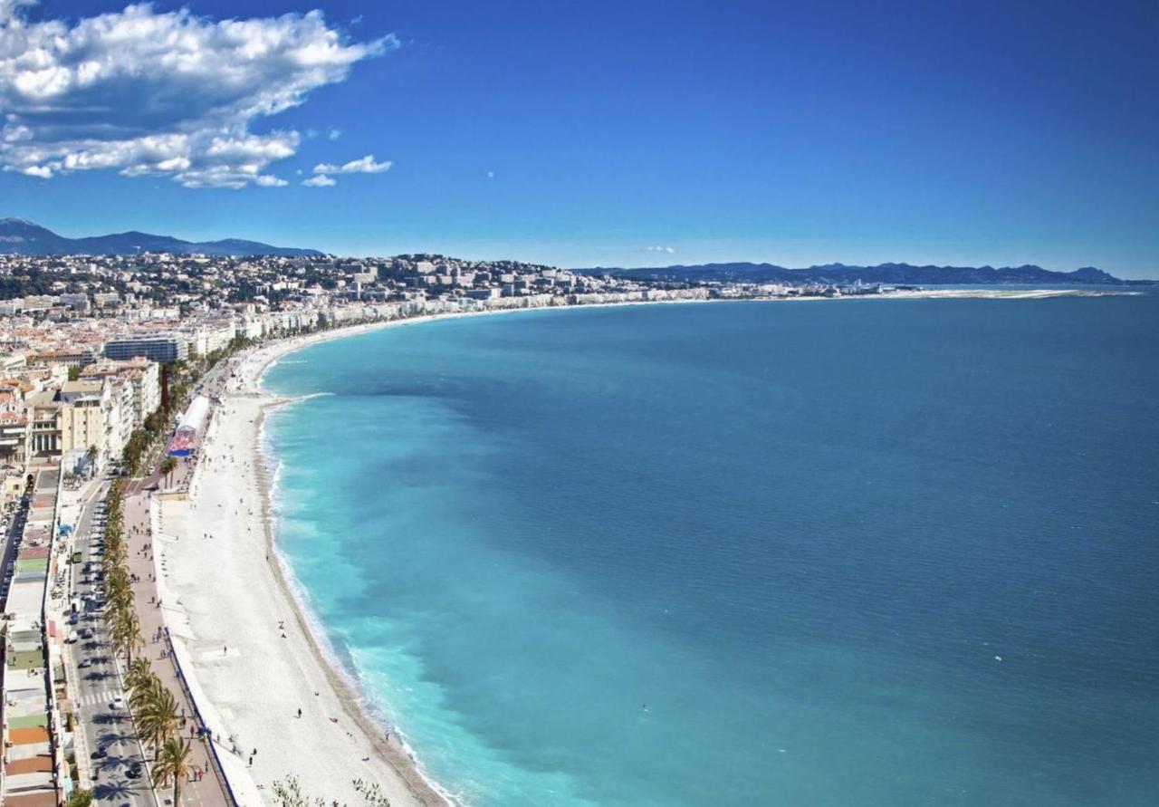 Aparthotel Riviera - Hyper Centre Ville - Studio Superieur Ac Avec Balcon Et Apercu Mer - Balcon Massenet 1 ニース エクステリア 写真