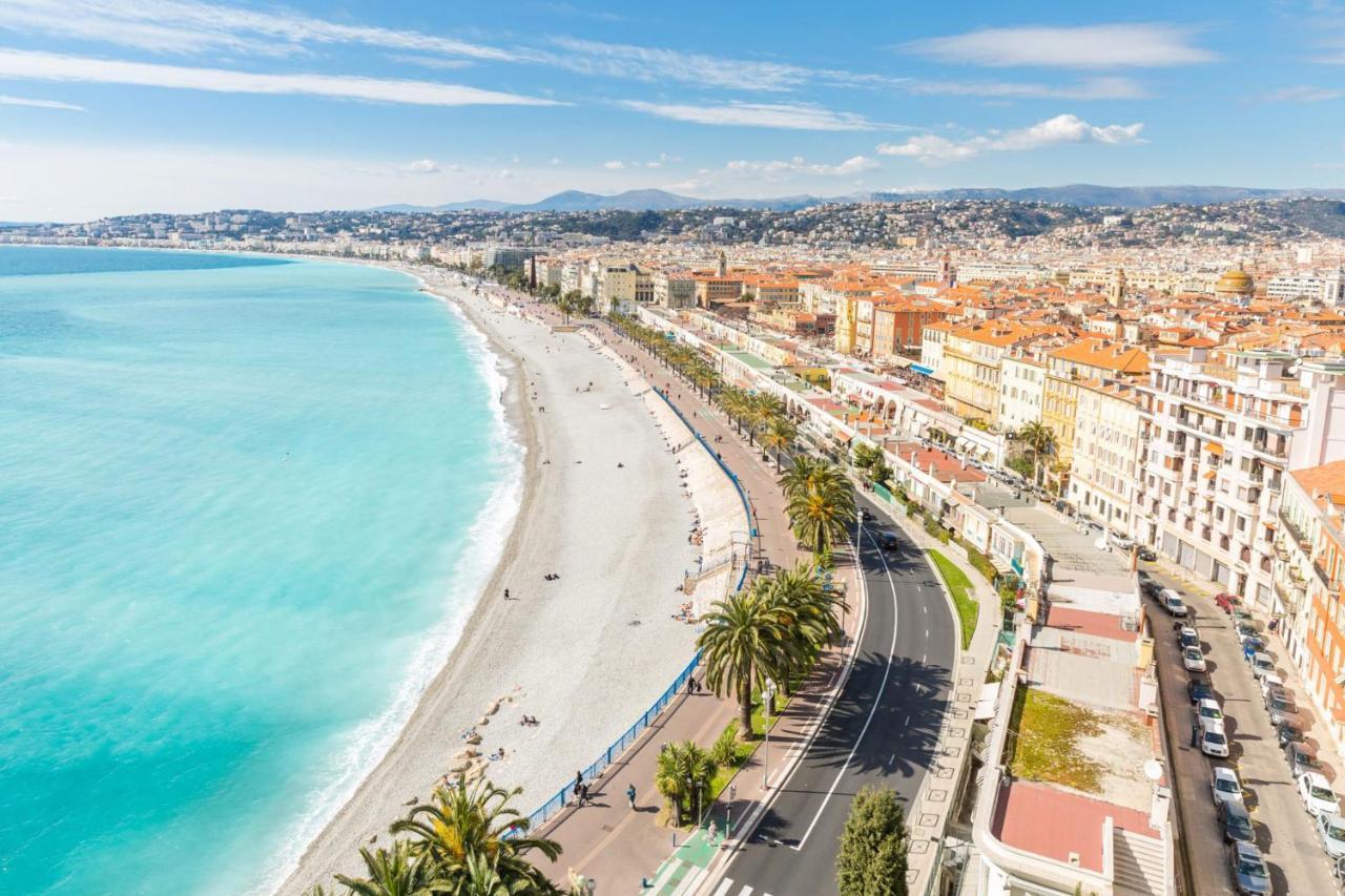 Aparthotel Riviera - Hyper Centre Ville - Studio Superieur Ac Avec Balcon Et Apercu Mer - Balcon Massenet 1 ニース エクステリア 写真
